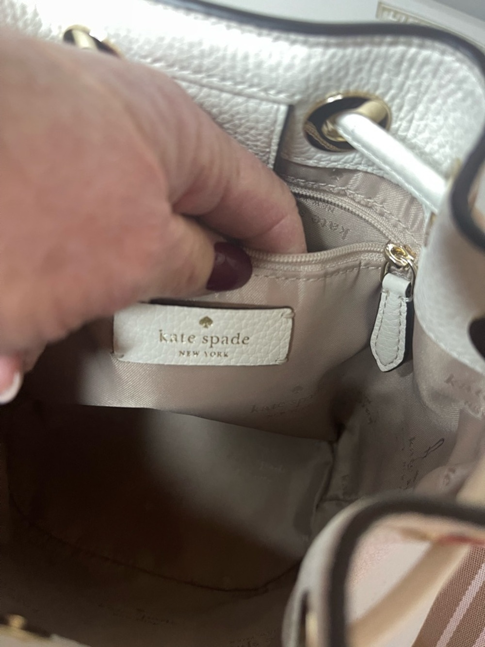 Kate Spade New York Rosie Mini Bucket Crossbody Bag - Picture 10 of 14
